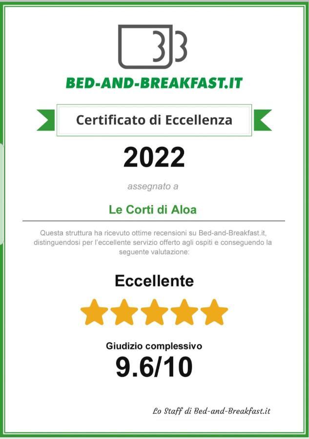 B&B Le Corti Di Aloa 圣帕特雷拉 外观 照片